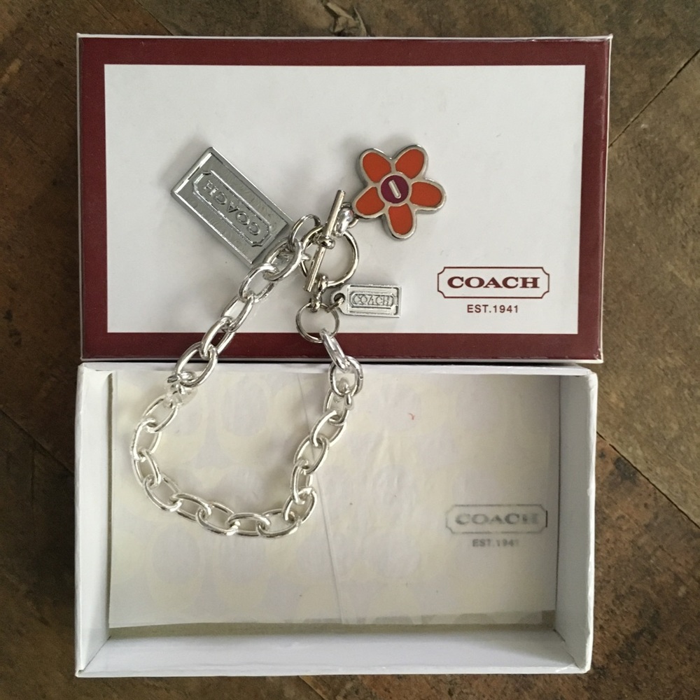 Coach chain bracelet
